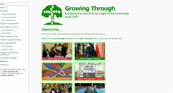 Desktop Screenshot of growing-through.org