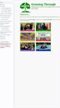 Mobile Screenshot of growing-through.org